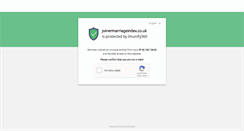 Desktop Screenshot of joinermarriageindex.co.uk
